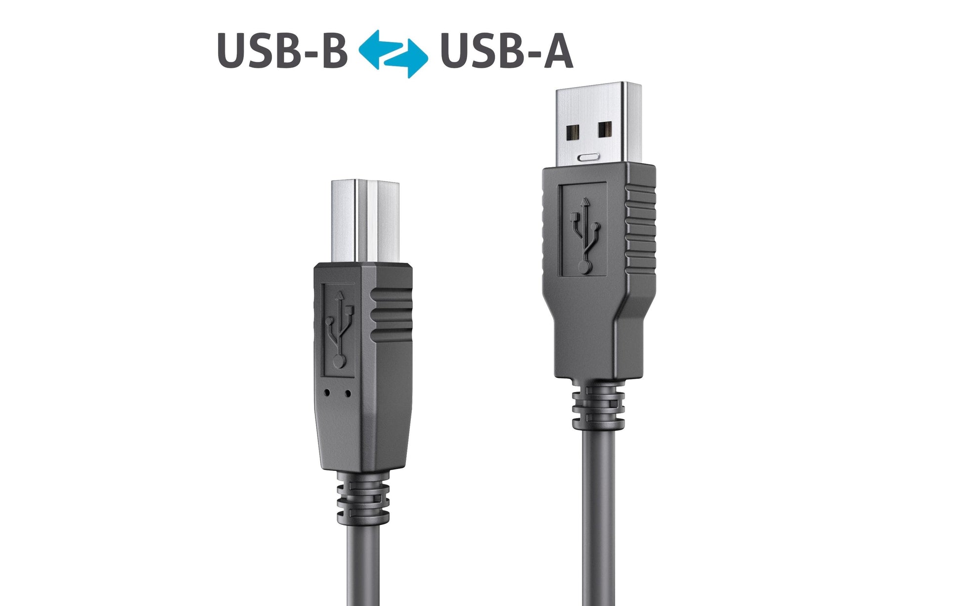 PureLink USB-Kabel, USB-A zu USB-B, 25 m, USB 3, Lade-/Datenkabel