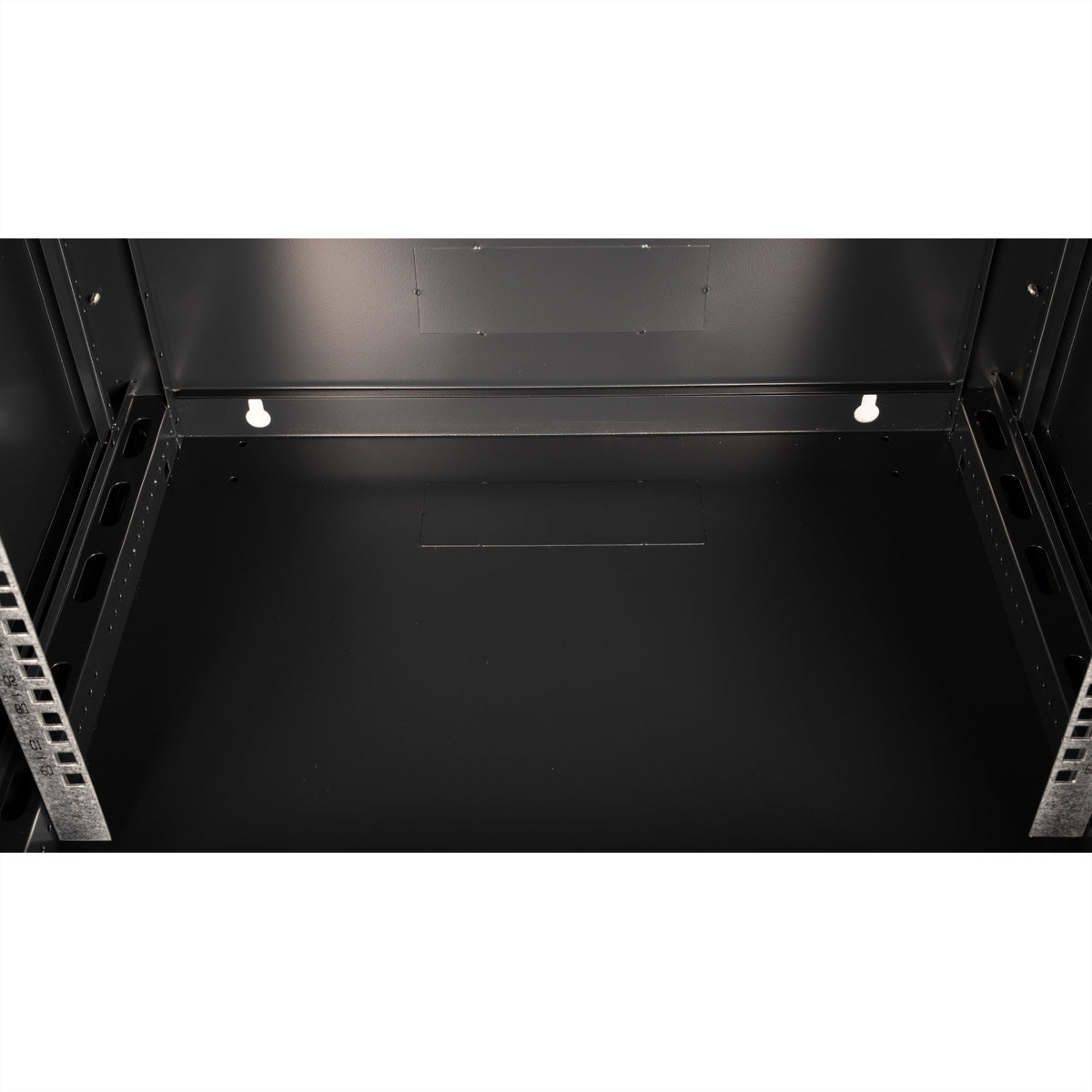 VALUE 19" Wandverteiler 9U, IP20, abschliessbar, 600 × 450 × 512 mm, schwarz, Stahl