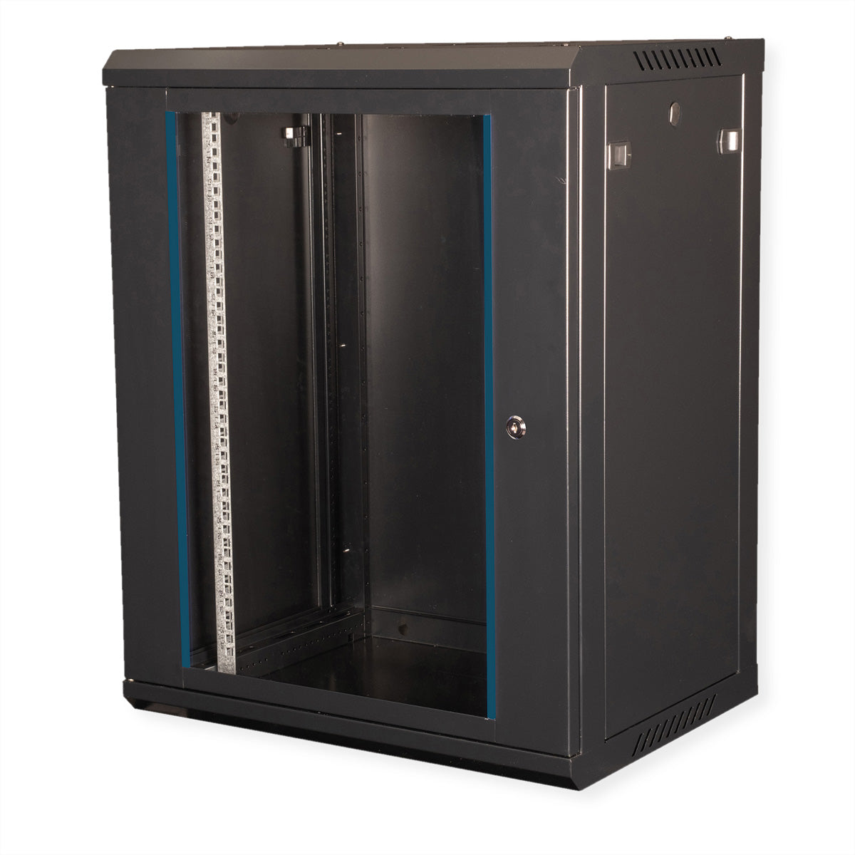 VALUE 19" Wandverteiler 15U, IP20, abschliessbar, 600 × 450 × 779 mm, schwarz