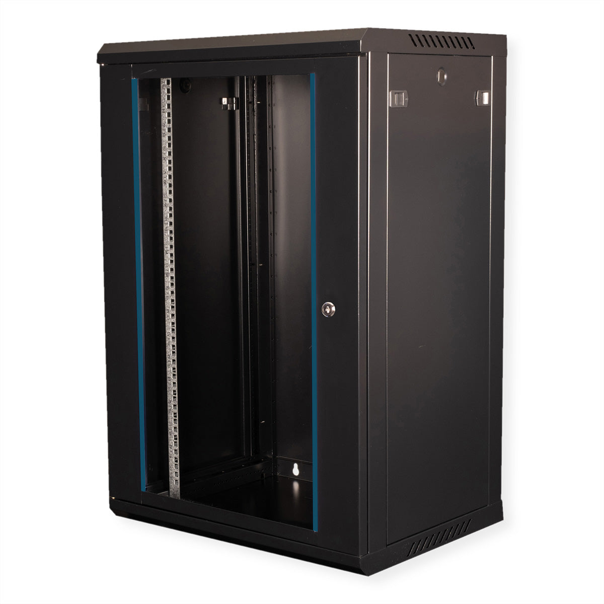 VALUE 19" Wandverteiler 18U, IP20, abschliessbar, 600 × 450 × 912 mm, schwarz