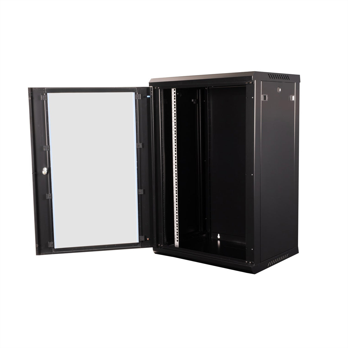 VALUE 19" Wandverteiler 18U, IP20, abschliessbar, 600 × 450 × 912 mm, schwarz