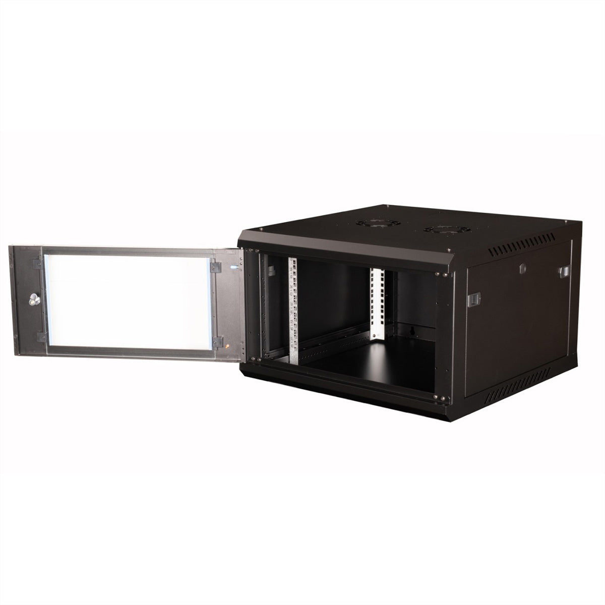 VALUE 19" Wandverteiler 6U, IP20, abschliessbar, 600 × 600 × 379 mm, schwarz