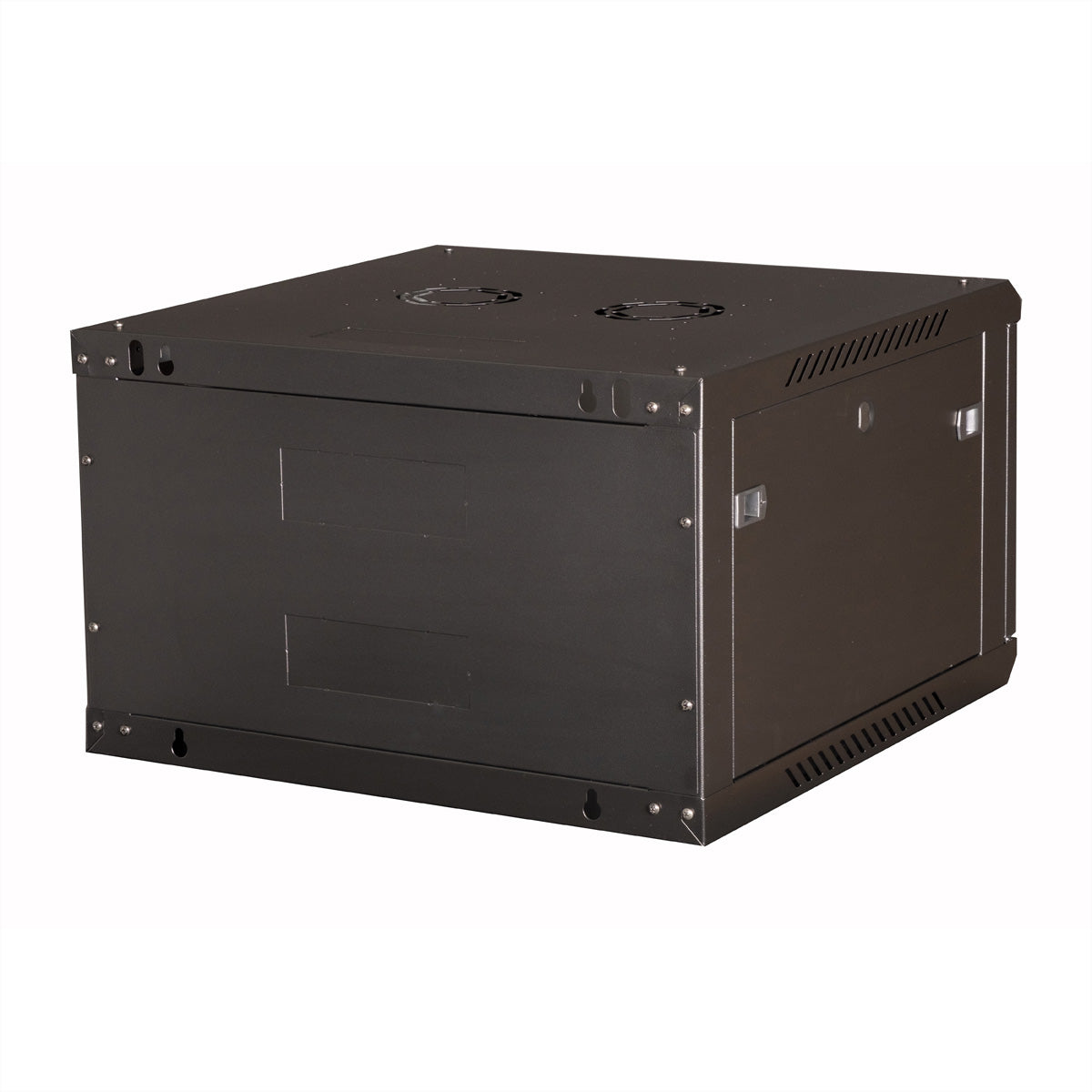 VALUE 19" Wandverteiler 6U, IP20, abschliessbar, 600 × 600 × 379 mm, schwarz