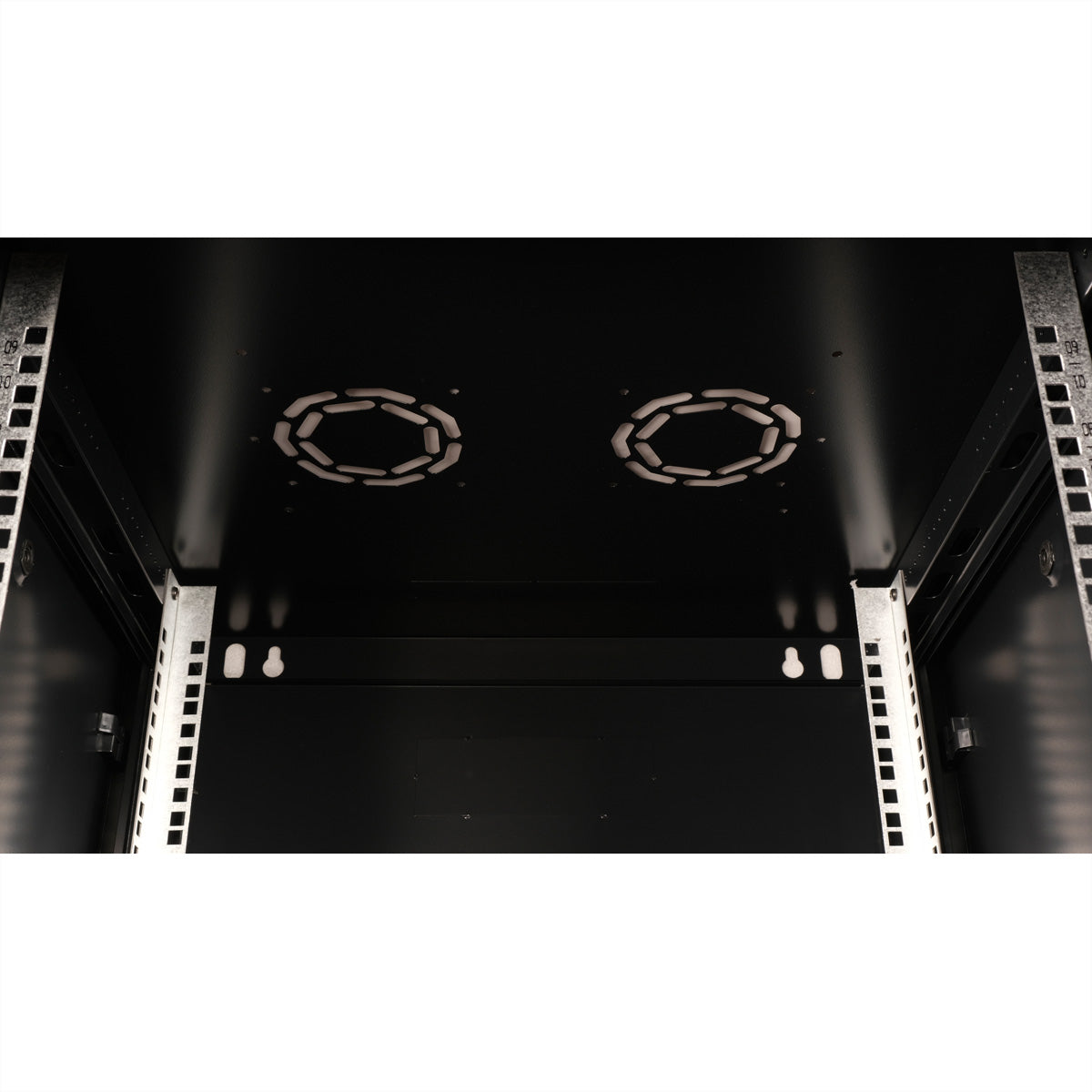 VALUE 19" Wandverteiler 9U, IP20, abschliessbar, 600 × 600 × 512 mm, schwarz