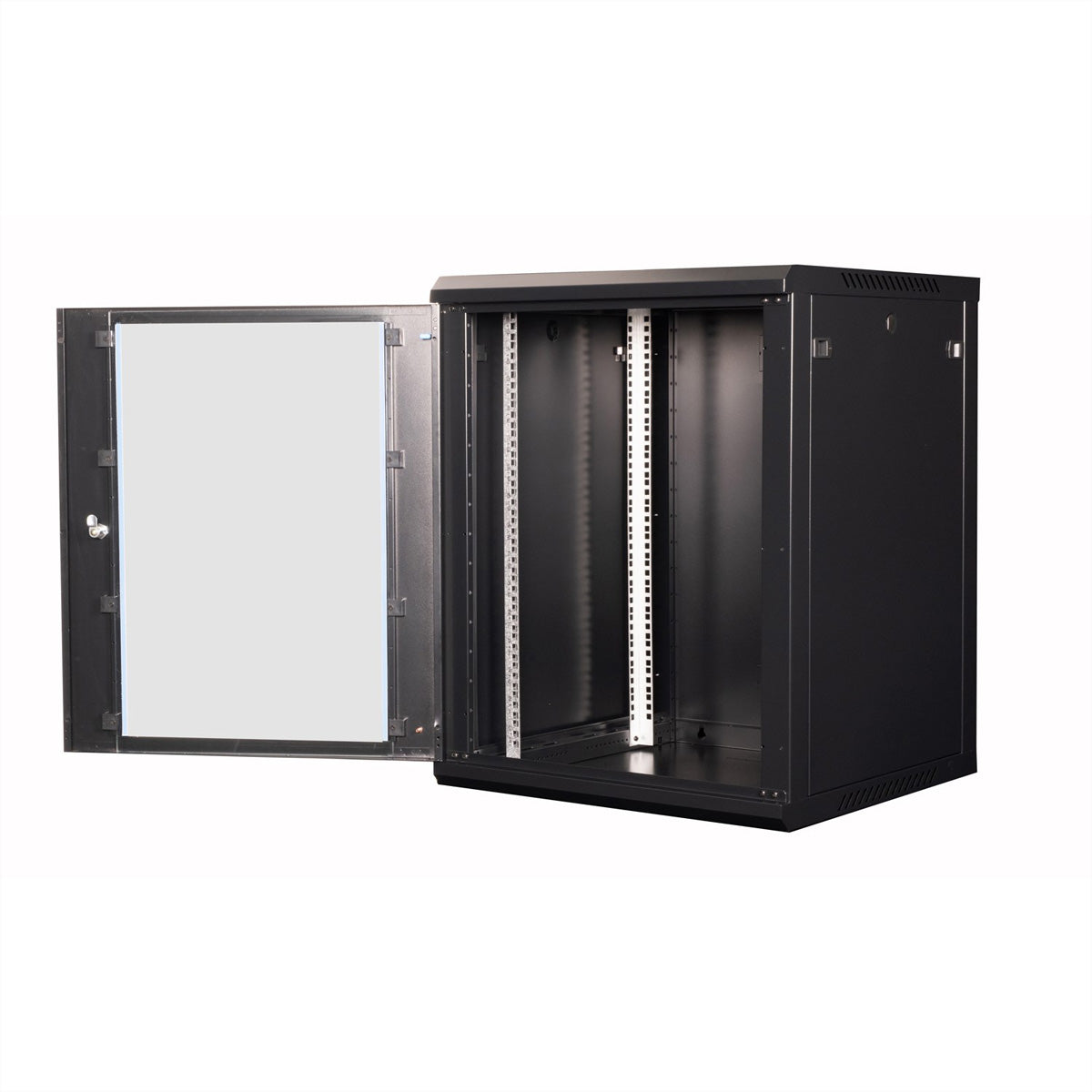 VALUE 19" Wandverteiler 15U, IP20, abschliessbar, 600 × 600 × 779 mm, schwarz