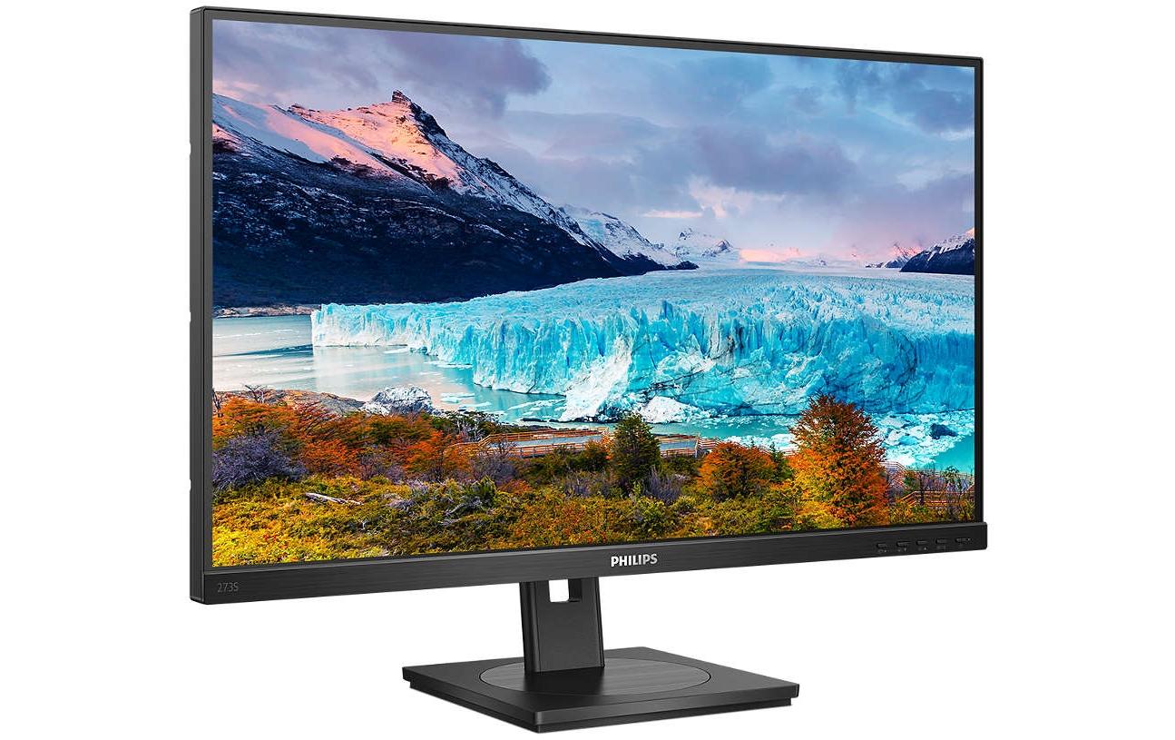 Philips Monitor, 27", IPS, 75 Hz, 300 cd/m², USB-C, Daisy Chain, VESA 100 × 100, Schwarz