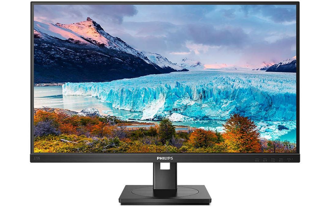 Philips Monitor, 27", IPS, 75 Hz, 300 cd/m², USB-C, Daisy Chain, VESA 100 × 100, Schwarz