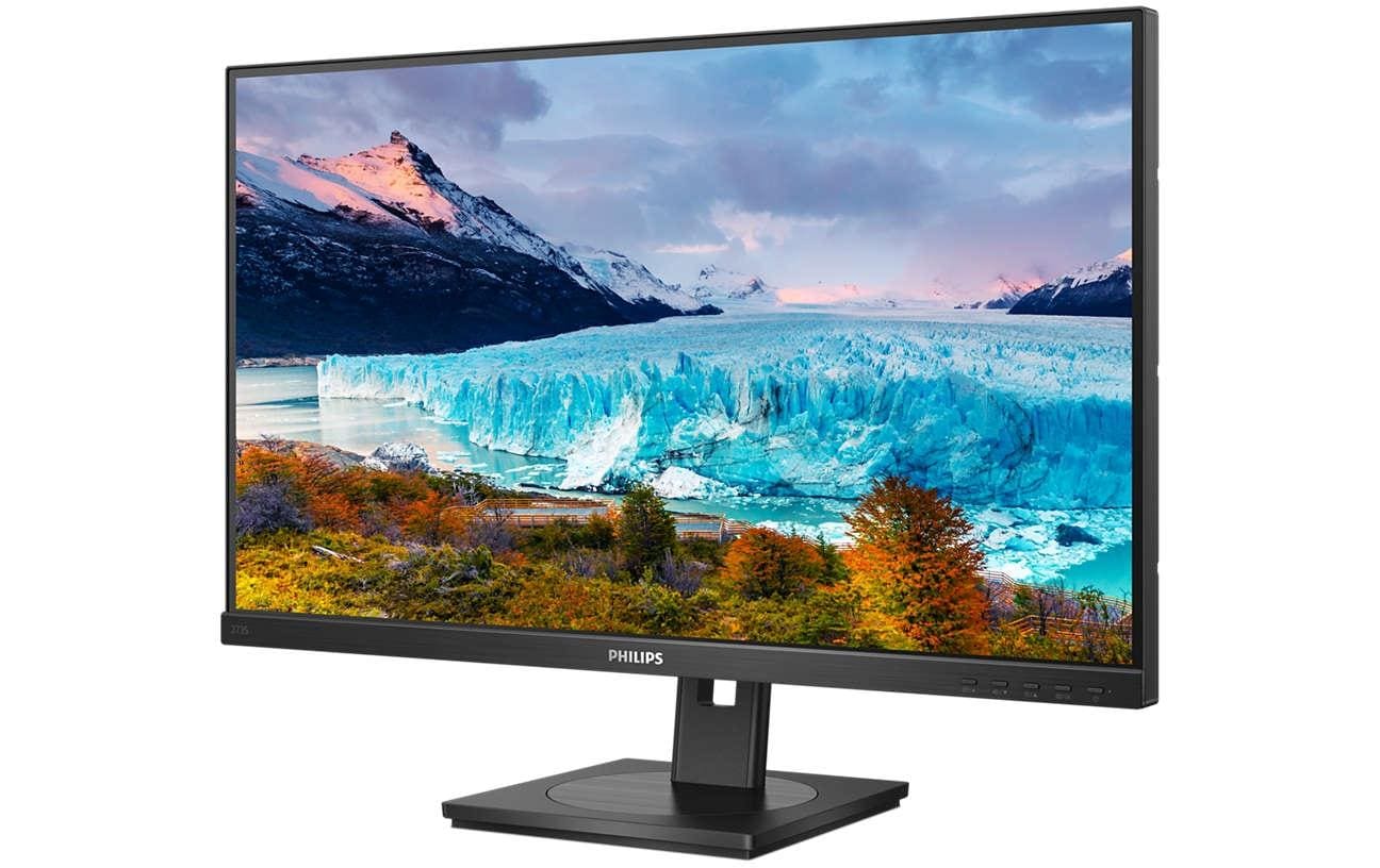 Philips Monitor, 27", IPS, 75 Hz, 300 cd/m², USB-C, Daisy Chain, VESA 100 × 100, Schwarz