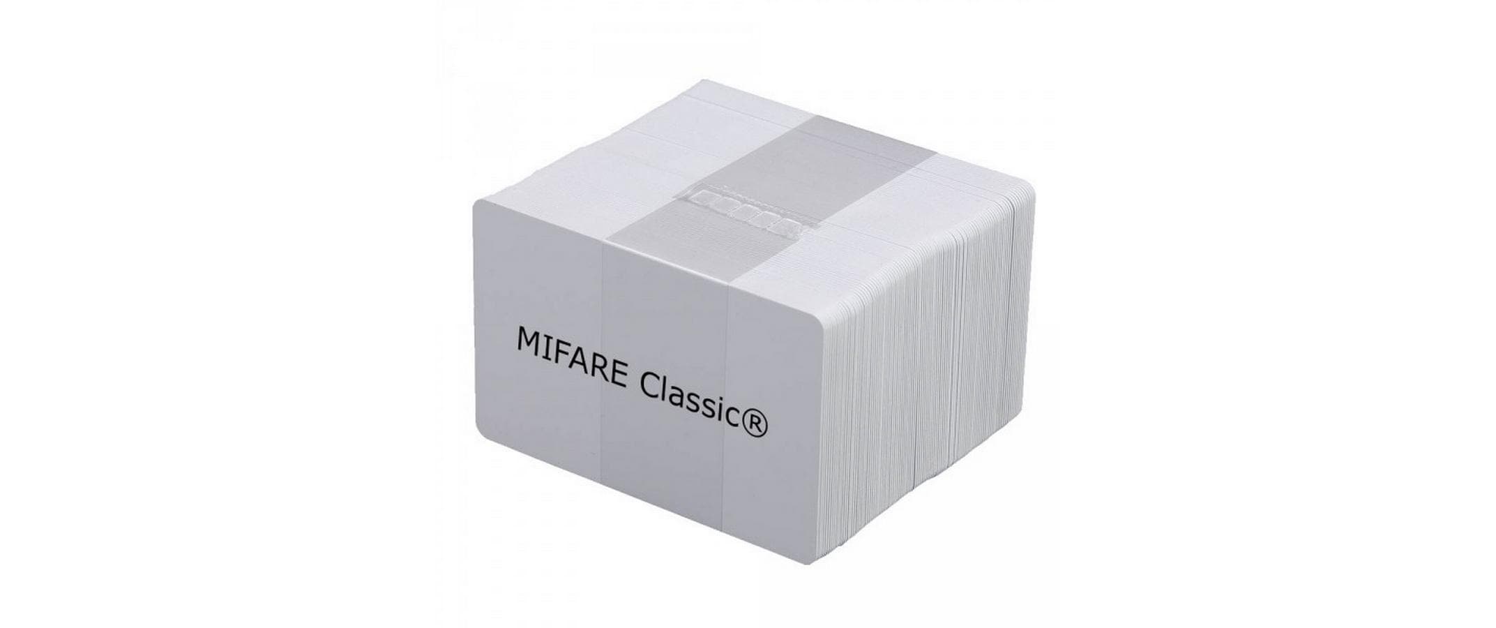 Diverse RFID-Karte – MIFARE Classic 1K, 13,56 MHz, 10 Stk., Weiss