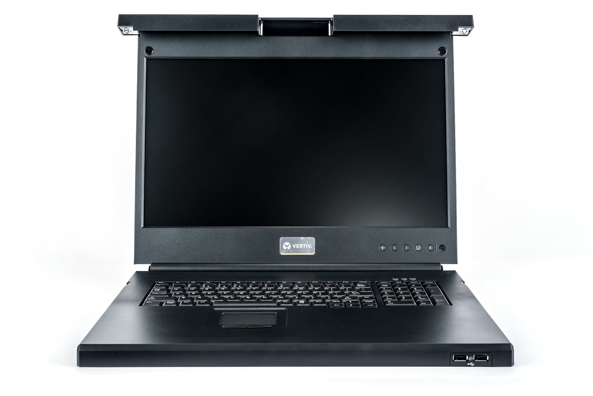 Vertiv Avocent LRA185KMM8D-001 – 19" Rack-LCD-Konsole – 1366 × 768, 8-Port VGA KVM, USB 2.0, 1U