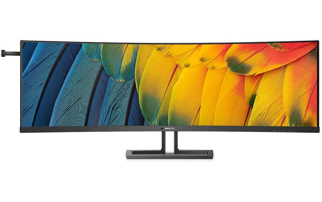 Philips 45B1U6900C/00 – Monitor, 44,5", 5120 × 1440, VA, 75 Hz, 450 cd/m², USB-C, KVM, VESA 100 × 100, Schwarz