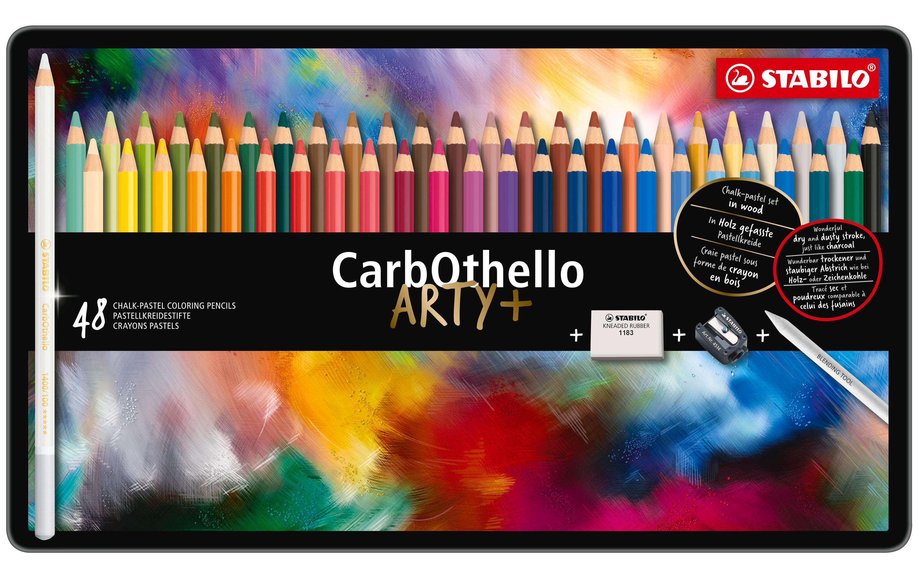 STABILO CarbOthello Buntstifte – 48 Stk.