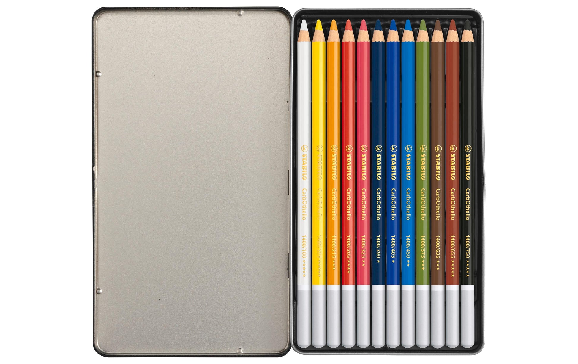 STABILO CarbOthello Buntstifte – 12 Farben