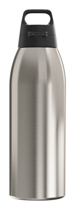 SIGG Shield One Isolierflasche 1,5 l – doppelwandig, Edelstahl, Klappdeckel