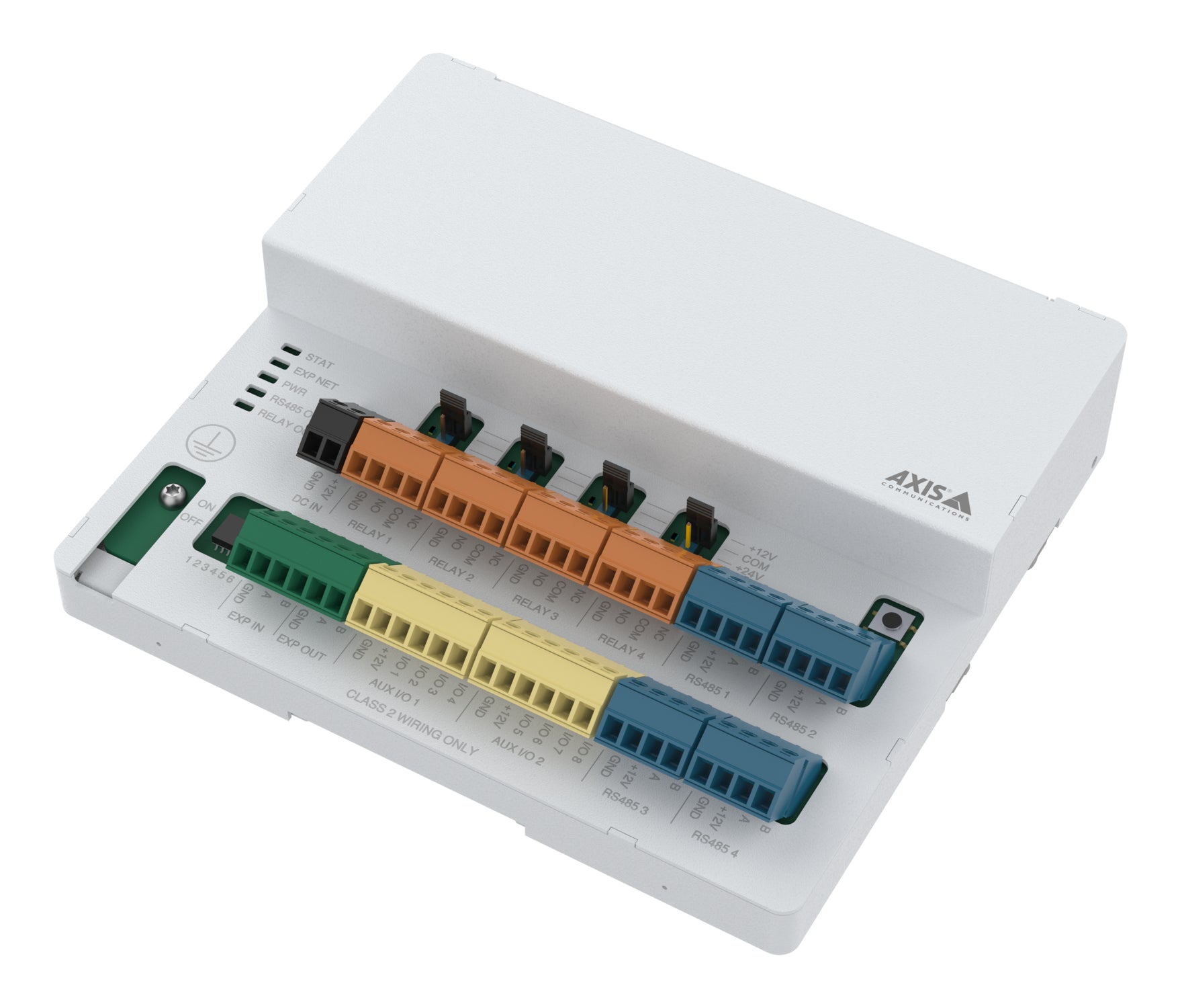 Axis A9910 Zutrittscontroller – 12–24 V, Weiss