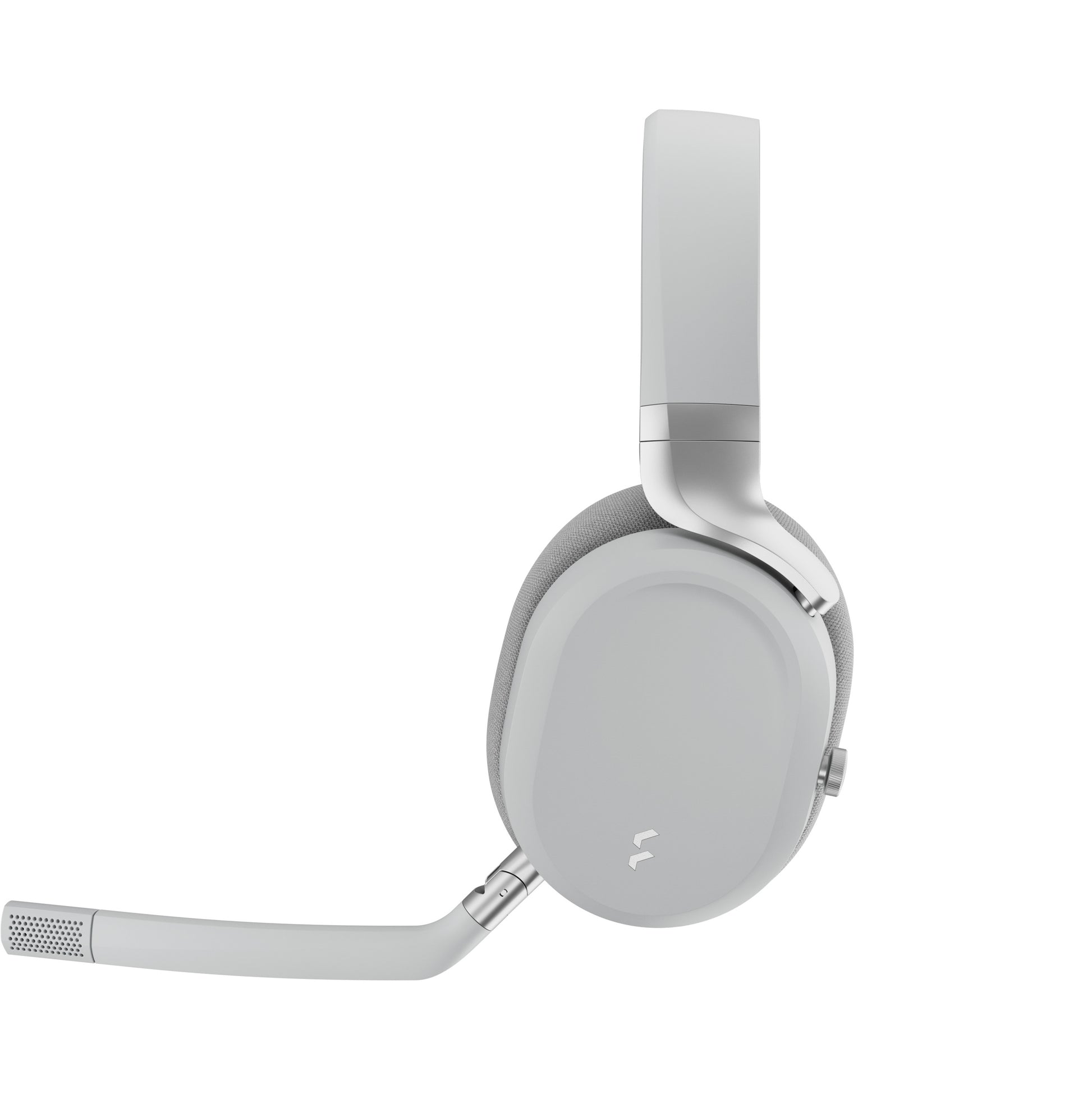 Fractal Design Scape Light Gaming-Headset – On-Ear, Stereo, Kabel (USB-C) + BT, mit Ladestation, Grau