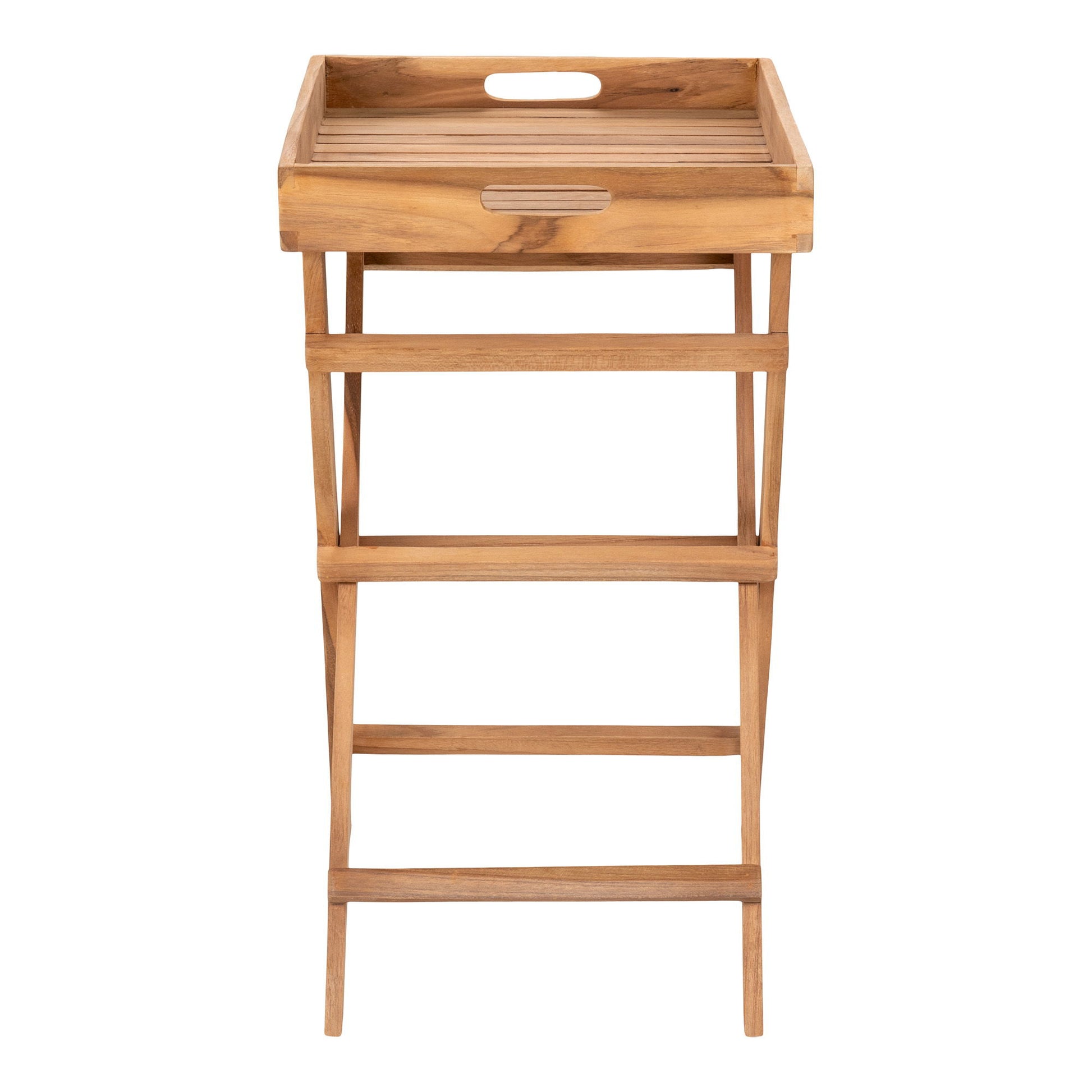 House Nordic TV-Möbel 7501005 – 29 × 39 × 49,5 cm – Teakholz – Holzfarben
