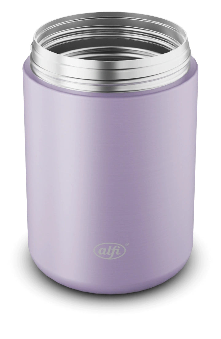 Alfi Vorratsdose 350 ml, Ø 8,8 × 13,3 cm, Edelstahl, isoliert, Lavendel