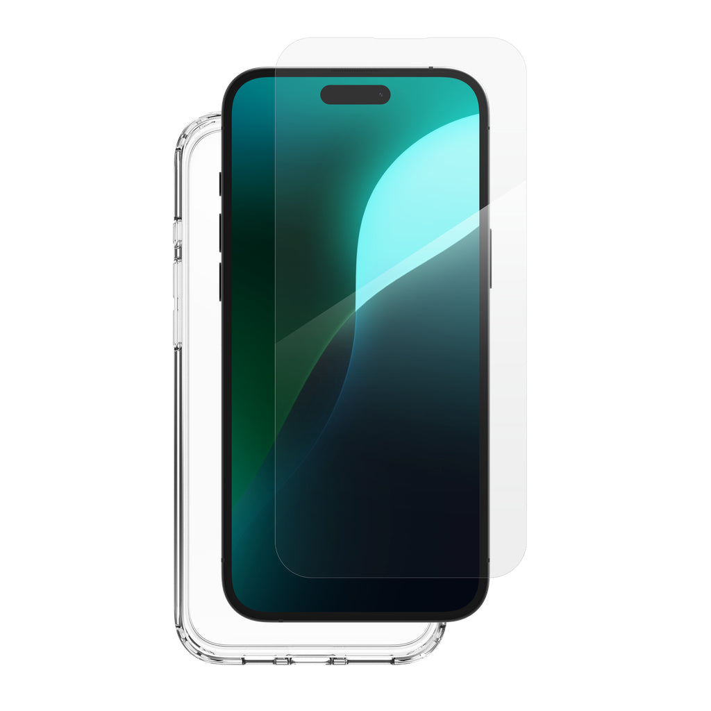 IFROGZ Displayschutz (Panzerglas), fettabweisend – für iPhone 16+