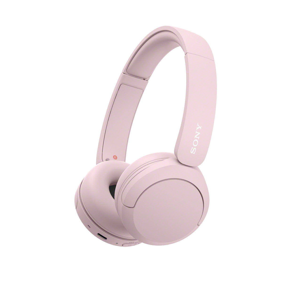 Sony WH-CH520 – Duo Headset, On-Ear – Bluetooth – geschlossen, USB-C – Pink – für Google Assistant – bis 40 h