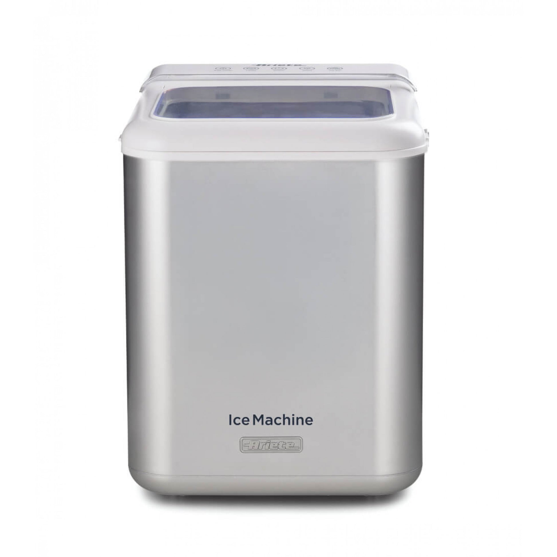 Ariete Eiswürfelmaschine ARI-651 – 12 kg/24 h, 1,4 l Wassertank – Edelstahl