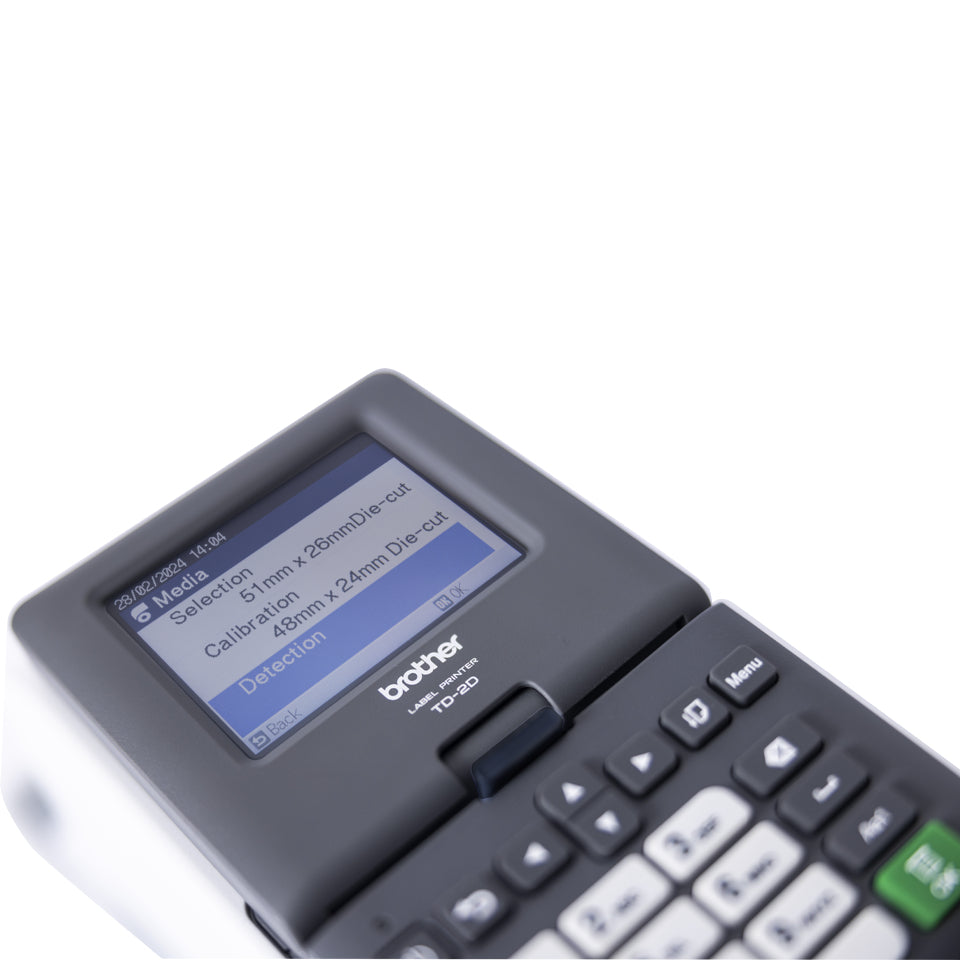 Brother Etikettendrucker, bis 50,8 mm, Touchscreen, Akku-Option, USB, LAN, 300 dpi