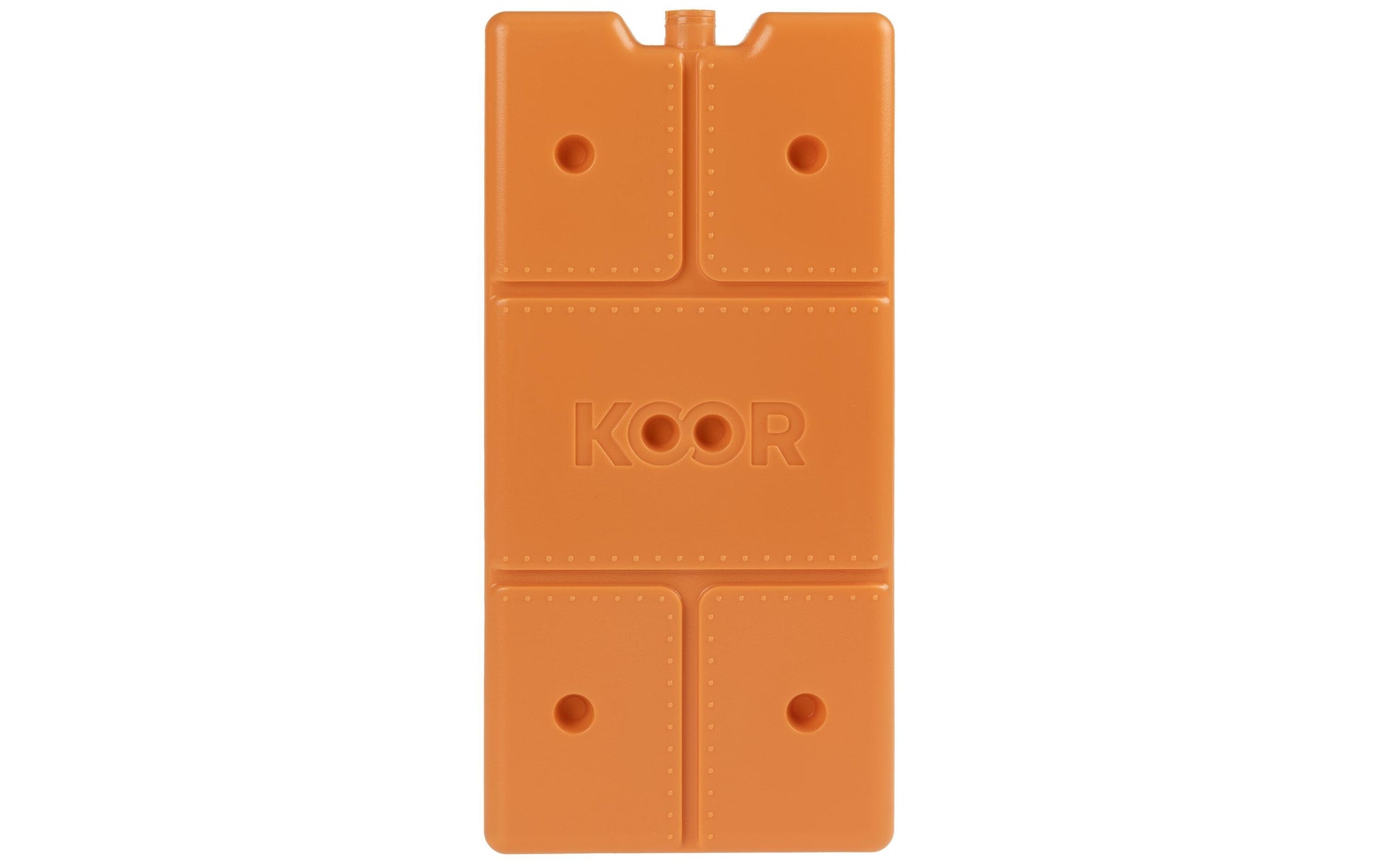 KOOR Kühlelement 12 × 25 × 2 cm, 2 Stk., orange