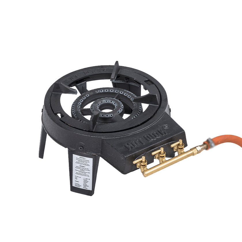 Hot Wok Gasgrill HW3812 – 12000 W, 1 Brenner, Gusseisen – Schwarz