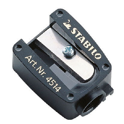 STABILO CarbOthello 4514-20 Spitzer – für Ø 7 mm – schwarz