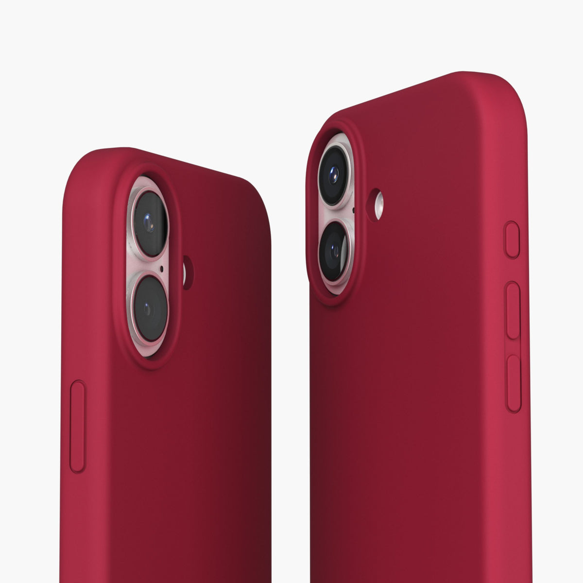 Vonmählen Backcover – für Apple iPhone 17 – rot – Silikon – MagSafe-kompatibel