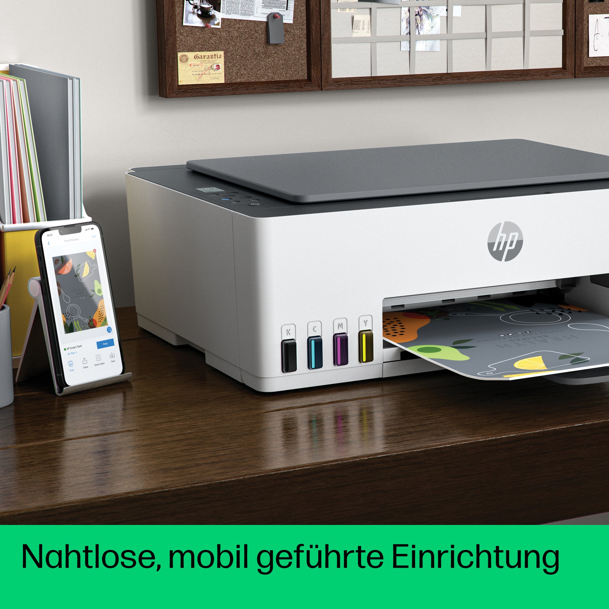 HP SMART TANK 5105 – Farbiges Tintenstrahl-MFP – 12 Seiten/Min S/W, 5 Seiten/Min Farbe