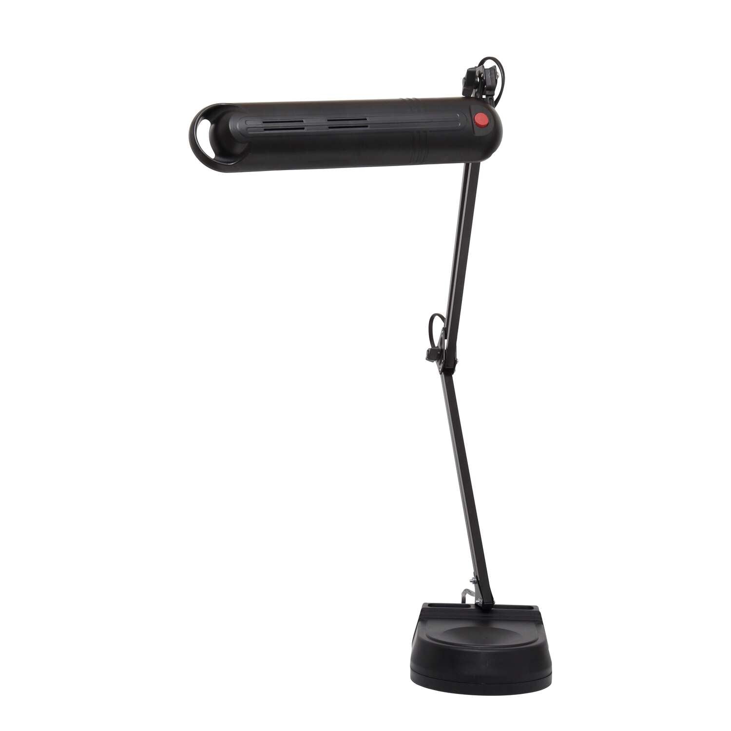MAUL LED Tischleuchte Atlantic – drehbar, neigbar, Standfuss – 5'800 K – 400 lm 9 W – schwarz
