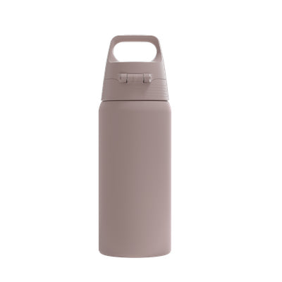 SIGG Shield One Isolierflasche 500 ml – Doppelwandig, Edelstahl, Druckknopfdeckel, Rosa