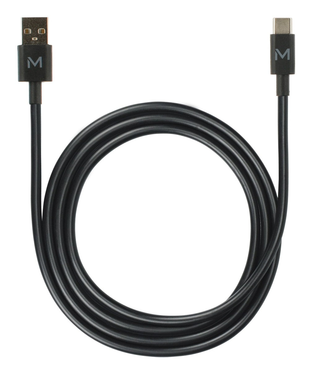 Mobilis USB-Kabel, USB-A zu USB-C, 1 m