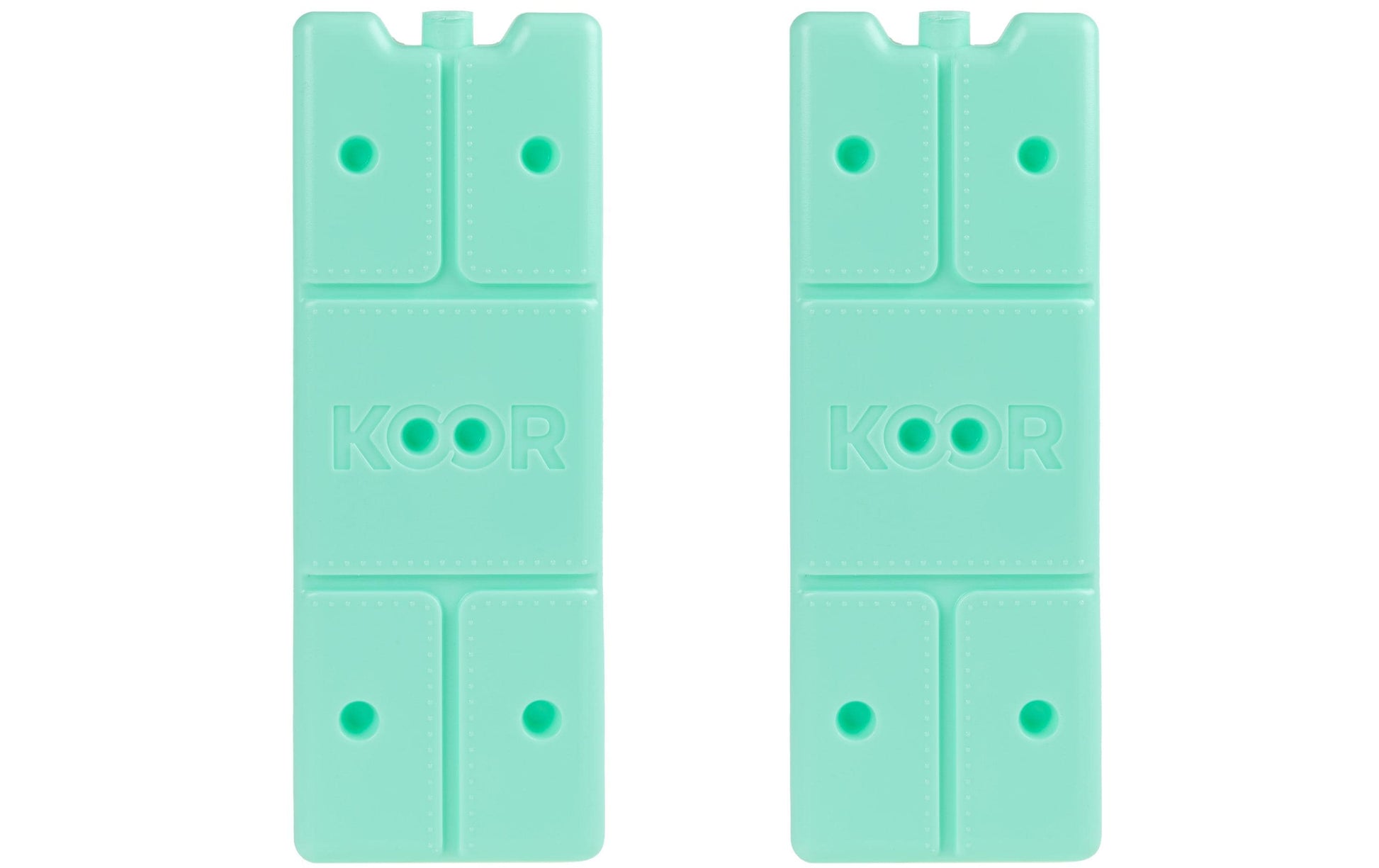 KOOR Kühlelement Arctico M – Lebensmittelecht, Rechteckig – 90×20×250 mm – Mint – 2 Stk.