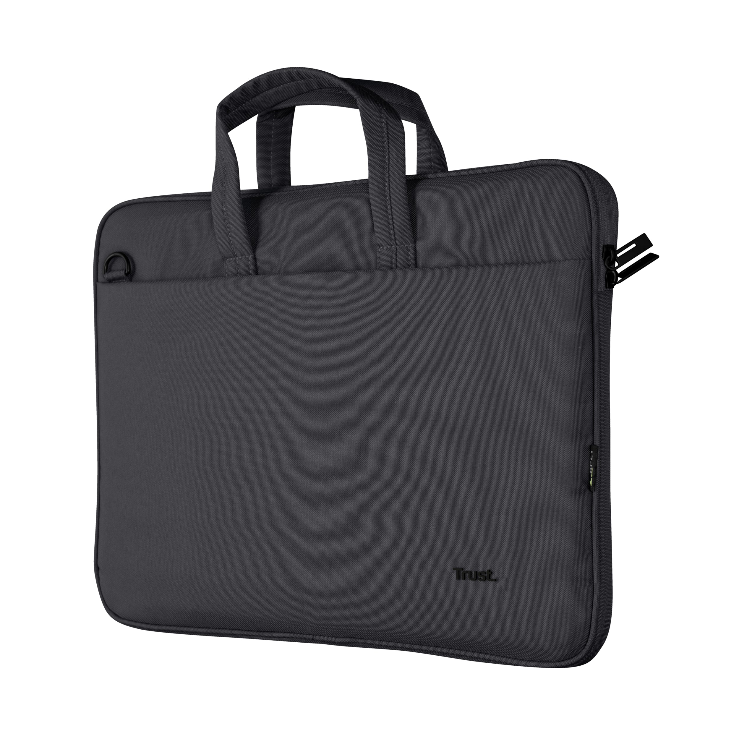 Trust Notebook-Tasche für Notebooks bis 16" – Trolley-Band, abnehmbarer Schultergurt – Schwarz