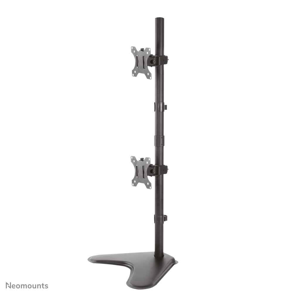 Neomounts FPMA-D550DDVBLACK – Monitor-Tischständer – 2 Monitore – 10–32" – bis 6 kg/Monitor – Schwarz
