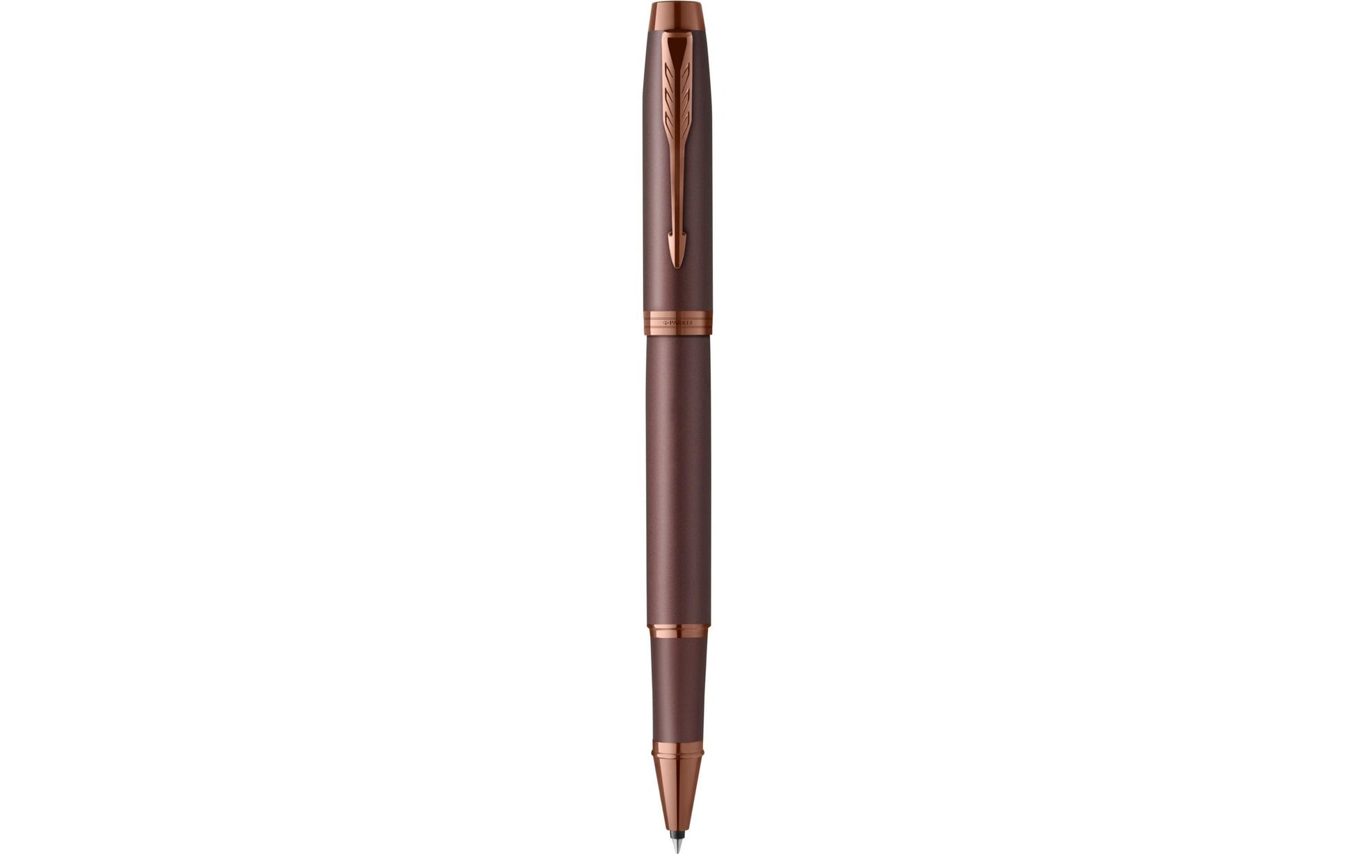 Parker IM Mono Burgundy – Tintenroller, Druckmechanik, fein (F), schwarz, Geschenkbox