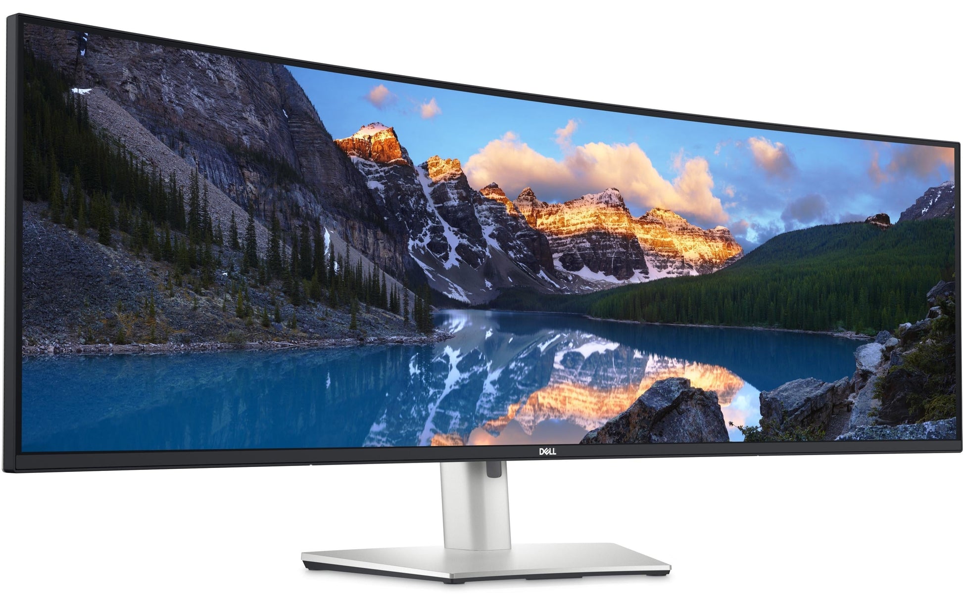 DELL UltraSharp U4924DW – Monitor, 49", 60 Hz, 350 cd/m², KVM, USB-C, Lautsprecher, VESA 100 × 100, Schwarz