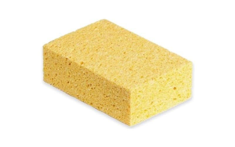 Edi Baur Universalschwamm – Zellulose, 16 × 10,6 × 4 cm, gelb, 1 Stk.