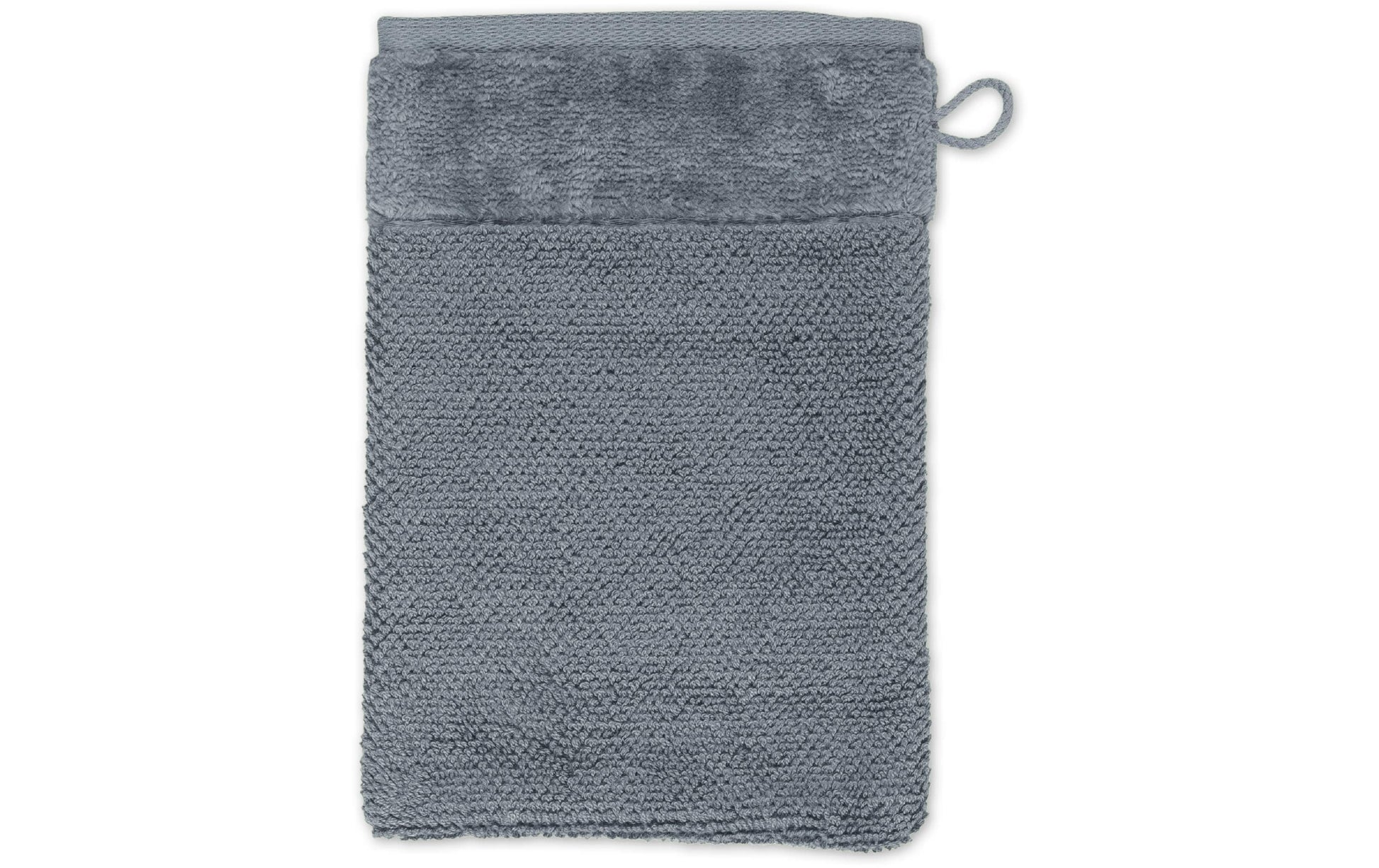 MÖVE Waschlappen Bamboo Luxe – 15×20 cm, 60% Baumwolle/40% Viskose, 630 g/m², Anthrazit