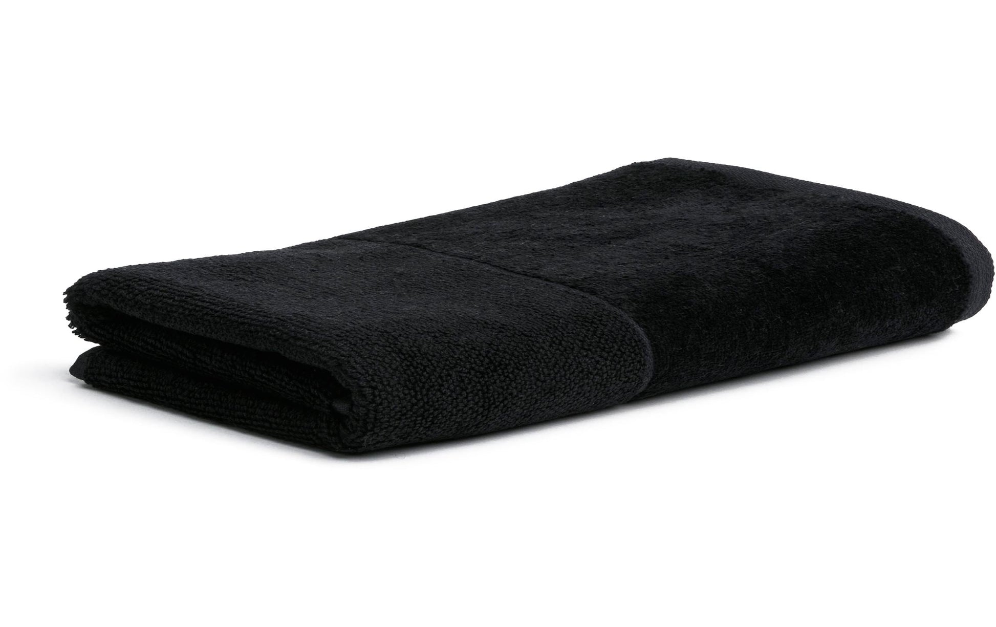 MÖVE Bamboo Luxe Duschtuch – 80 × 150 cm – Schwarz – Baumwolle/Viskose, 630 g/m² – 60 °C