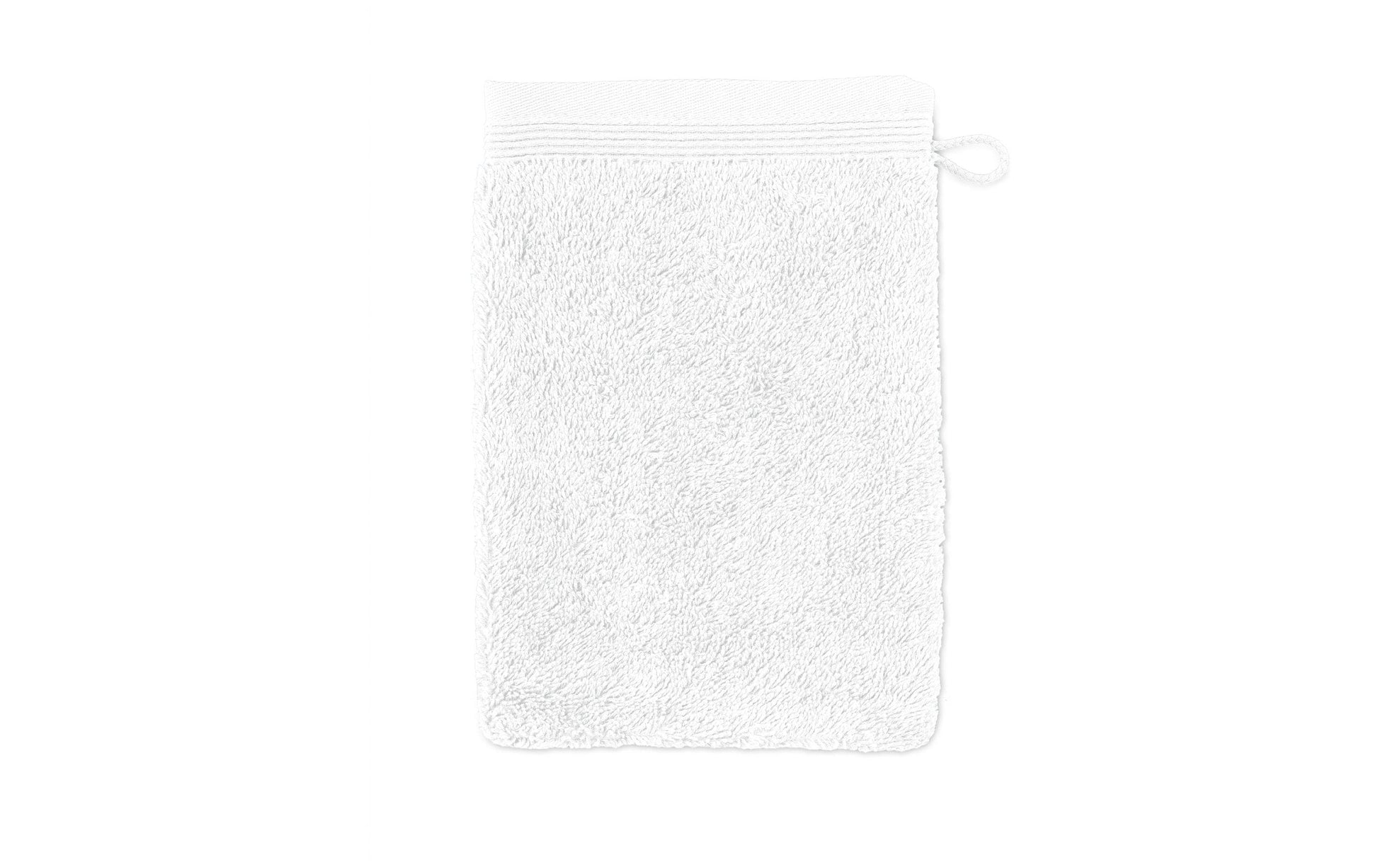 Möve Waschlappen Superwuschel – 15×20 cm, Baumwolle, 550 g/m², Weiss