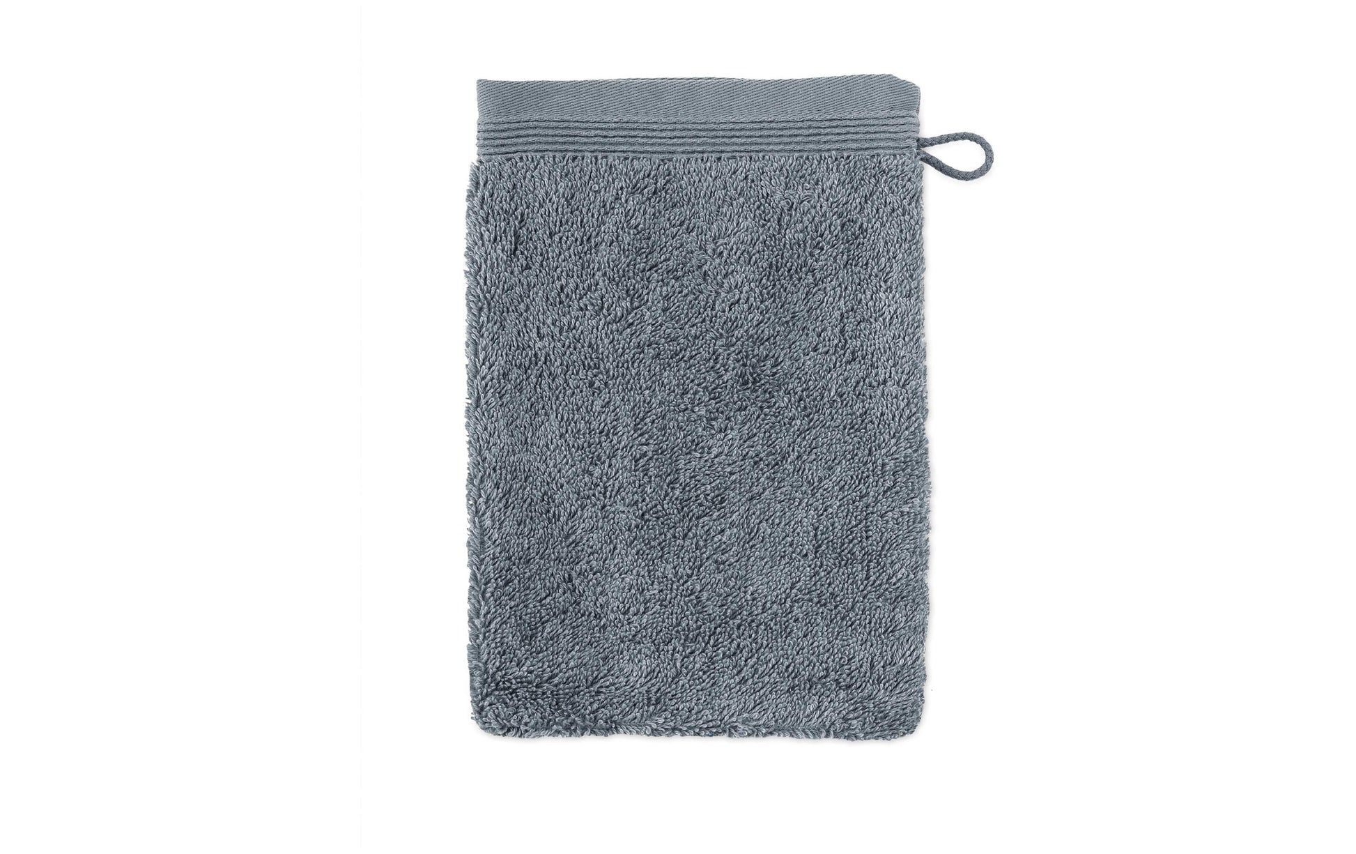 MÖVE Waschlappen – 15×20 cm, Baumwolle, 550 g/m², Grau