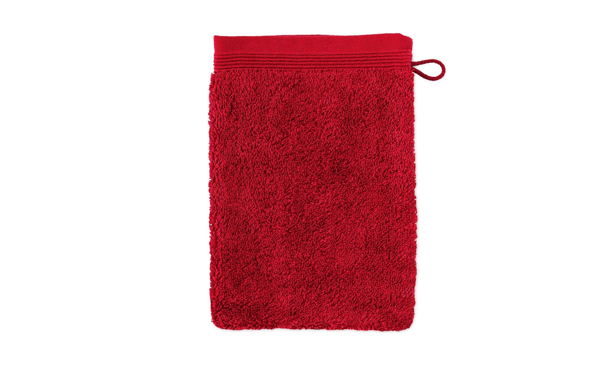 MÖVE Superwuschel Waschlappen – 15 × 20 cm, Rot, Baumwolle, 550 g/m²