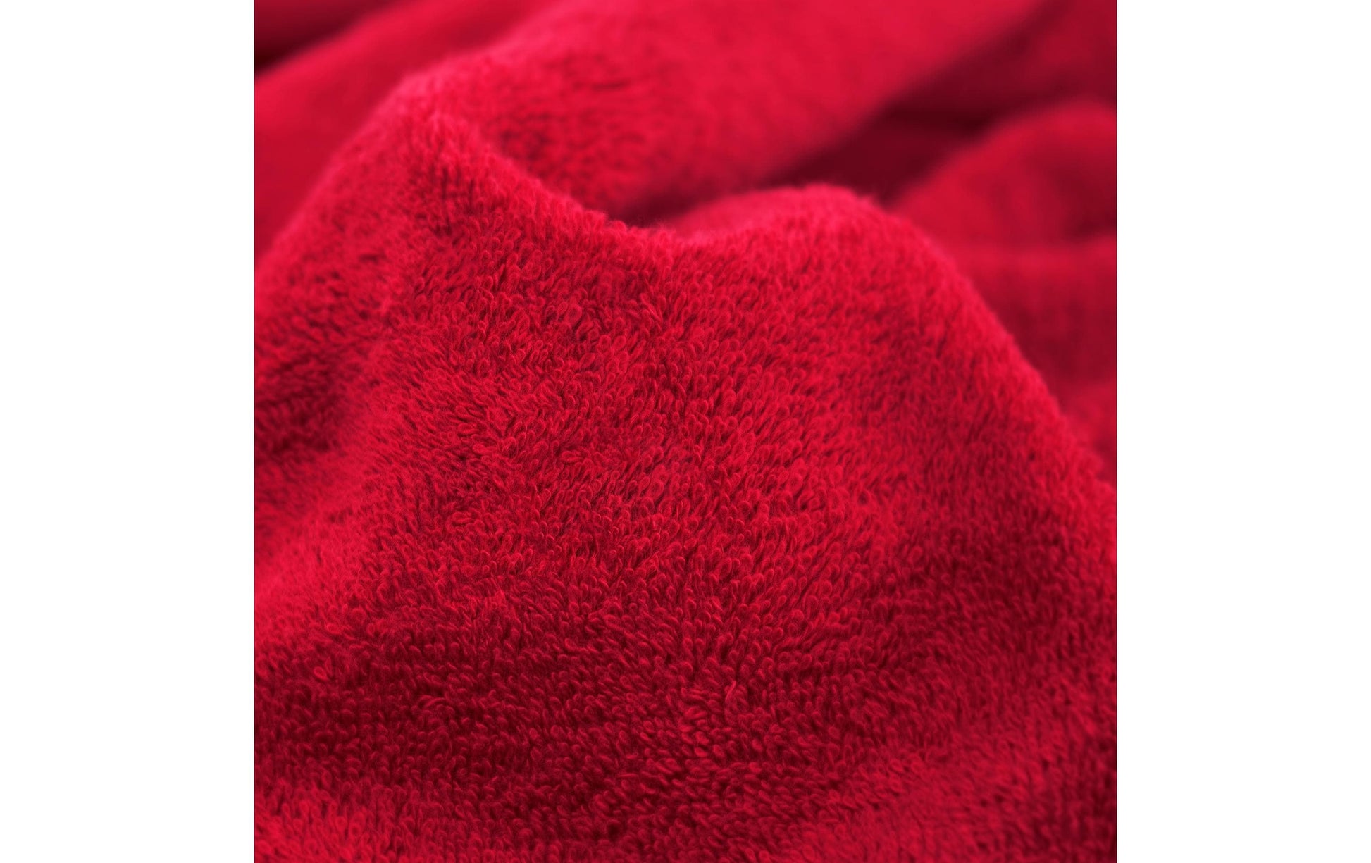 MÖVE Superwuschel Waschlappen – 15 × 20 cm, Rot, Baumwolle, 550 g/m²