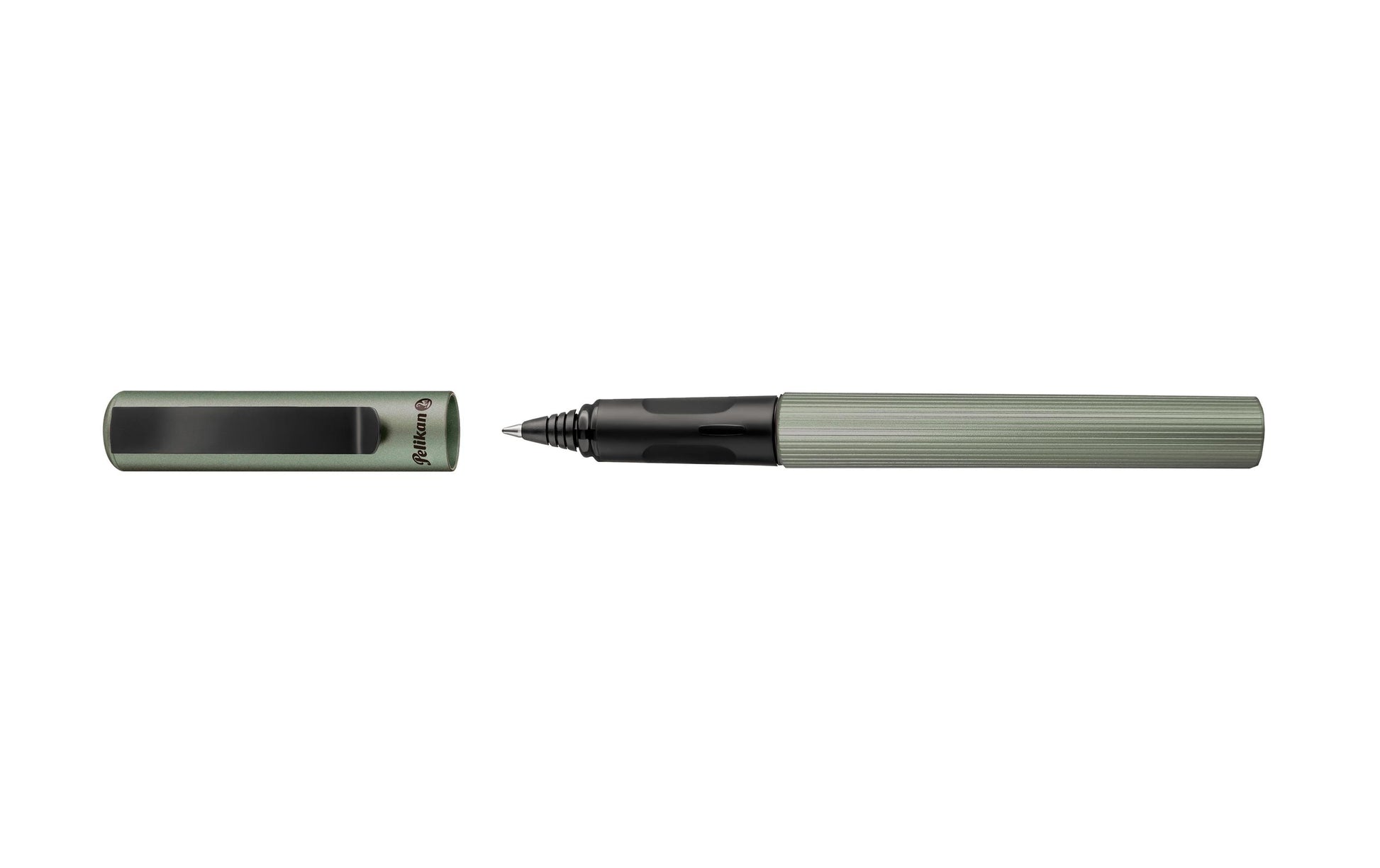 Pelikan Pina Colada Classic – Tintenroller, 0,7 mm, blau, olive – 4 Stk.