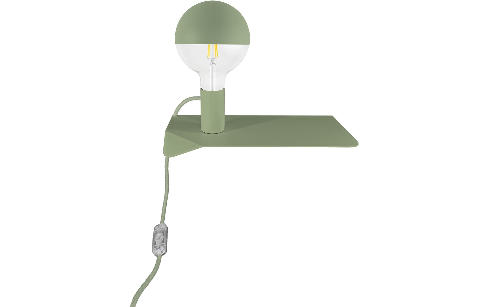 Filotto Wandleuchte COMBO MARIA – Ø 12,5 × 17,8 cm, 806 lm, 7 W, 2700 K, warmweiss, nicht dimmbar, grün