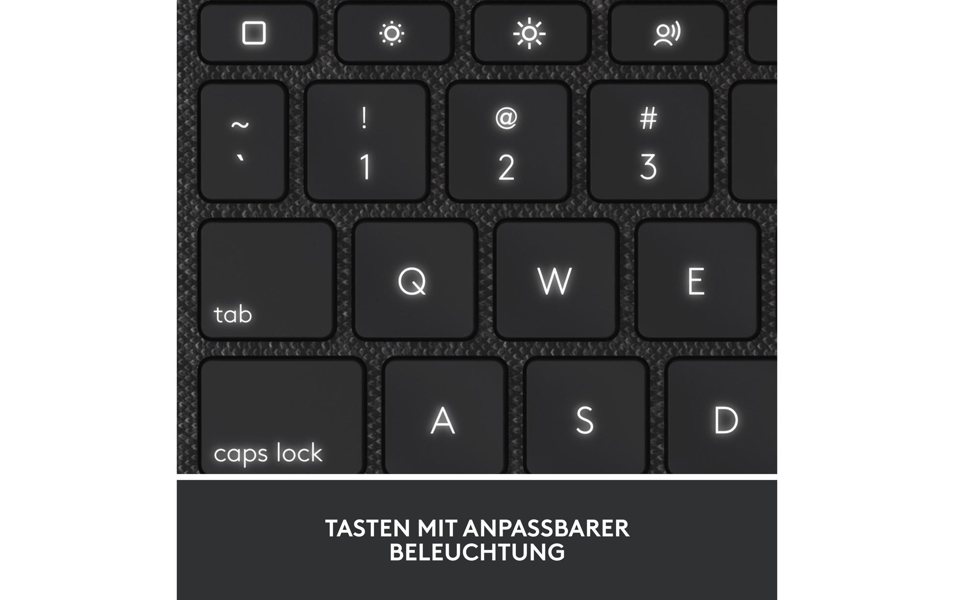 Logitech Combo Touch – Tastatur, CH-Layout (DE-CH), mit Touchpad, Grau – für iPad (10. Gen)