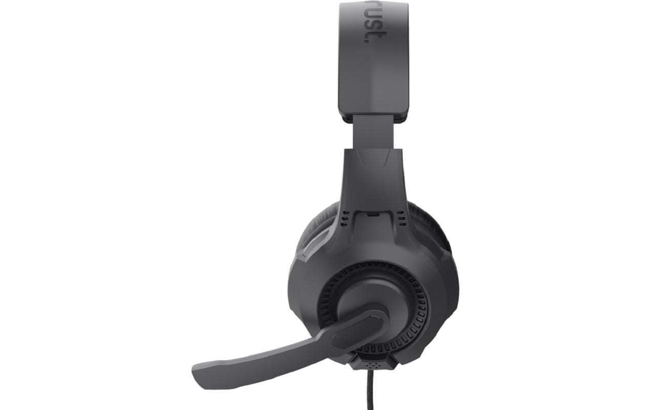 Trust Basics Gaming-Headset – Over-Ear, Stereo, Kabelgebunden, 3,5 mm Klinke, Schwarz